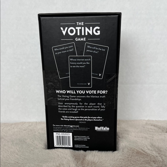 The Voting Game - Sleek Black Edition - Picture 2 of 2